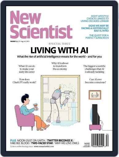 New Scientist July 29th, 2023 Digital Back Issue Cover