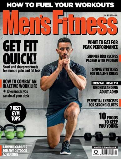 Men's Fitness UK July 28th, 2023 Digital Back Issue Cover