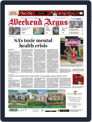 Weekend Argus Saturday July 29th, 2023 Digital Back Issue Cover