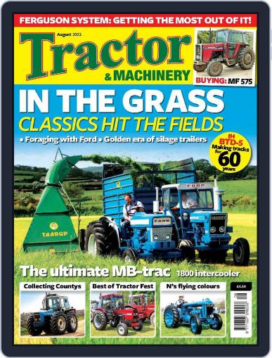Tractor & Machinery August 1st, 2023 Digital Back Issue Cover