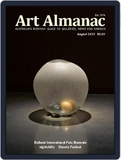 Art Almanac August 1st, 2023 Digital Back Issue Cover