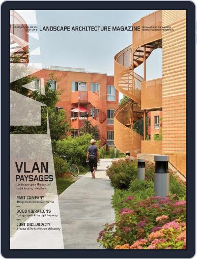 Landscape Architecture August 1st, 2023 Digital Back Issue Cover