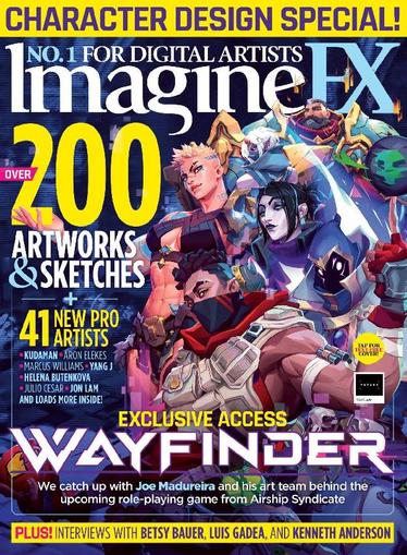 ImagineFX August 1st, 2023 Digital Back Issue Cover