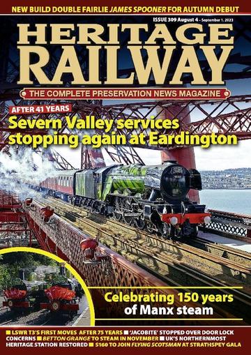 Heritage Railway August 1st, 2023 Digital Back Issue Cover