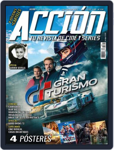 Accion Cine-video August 1st, 2023 Digital Back Issue Cover
