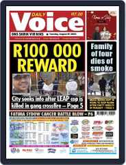 Daily Voice (Digital) Subscription                    August 1st, 2023 Issue