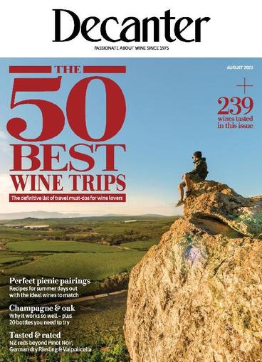 Decanter August 2nd, 2023 Digital Back Issue Cover