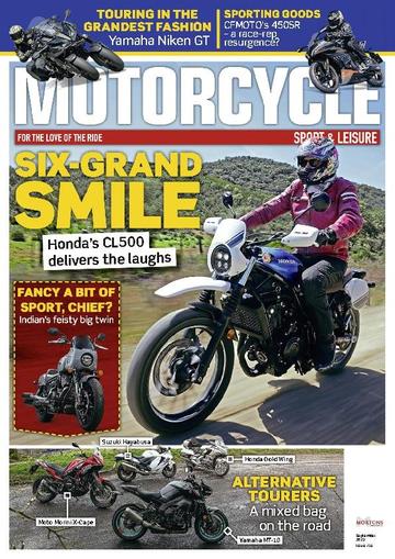Motorcycle Sport & Leisure September 1st, 2023 Digital Back Issue Cover