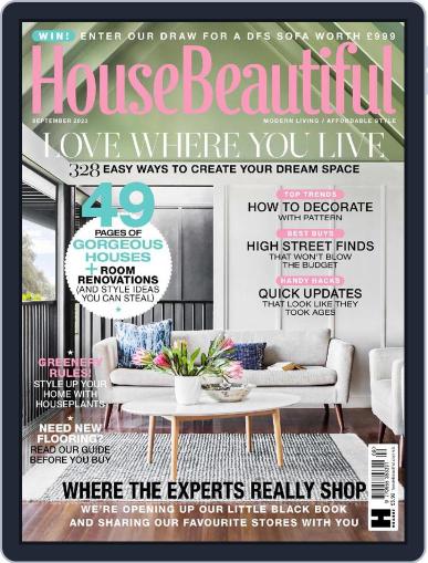 House Beautiful UK September 1st, 2023 Digital Back Issue Cover