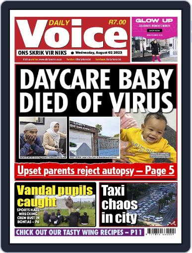 Daily Voice August 2nd, 2023 Digital Back Issue Cover