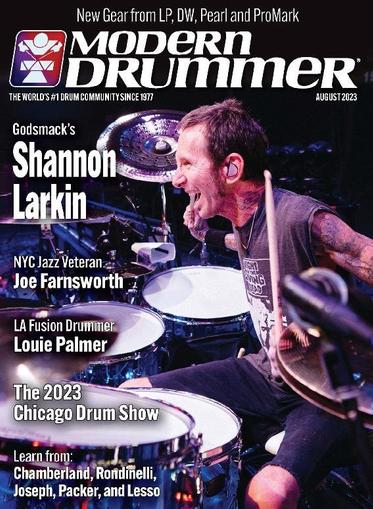 Modern Drummer August 1st, 2023 Digital Back Issue Cover
