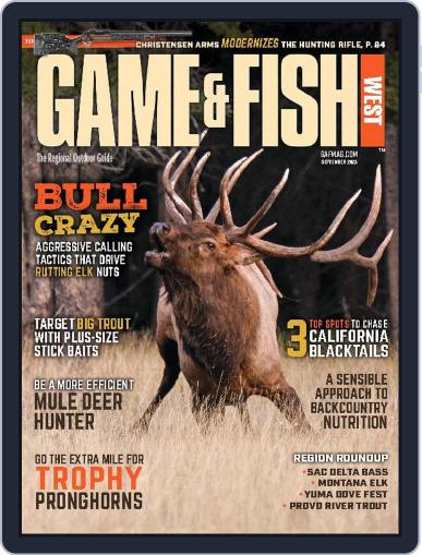 Game & Fish West September 1st, 2023 Digital Back Issue Cover