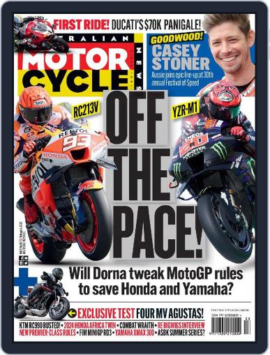 Australian Motorcycle News August 3rd, 2023 Digital Back Issue Cover