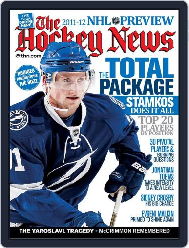 The Hockey News October 3rd, 2011 Digital Back Issue Cover
