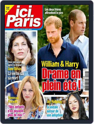 Ici Paris August 2nd, 2023 Digital Back Issue Cover