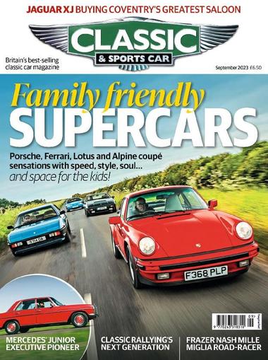 Classic & Sports Car September 1st, 2023 Digital Back Issue Cover