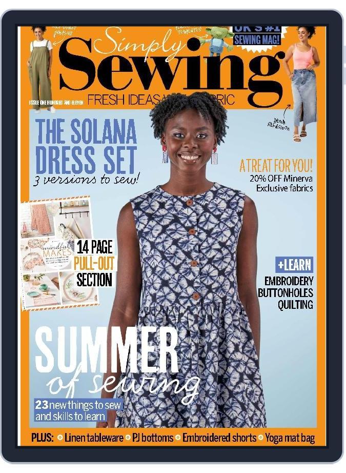 Simply Sewing (Digital) Subscription                    September 1st, 2023 Issue