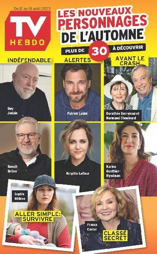 Tv Hebdo August 12th, 2023 Digital Back Issue Cover
