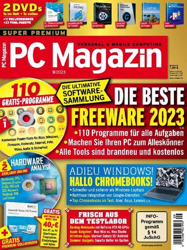 PC Magazin August 3rd, 2023 Digital Back Issue Cover