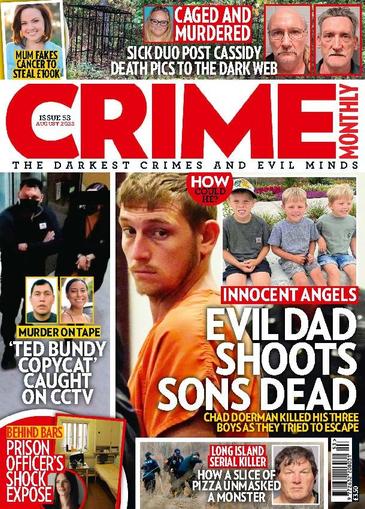 Crime Monthly August 1st, 2023 Digital Back Issue Cover