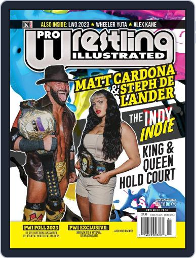 Pro Wrestling Illustrated November 1st, 2023 Digital Back Issue Cover