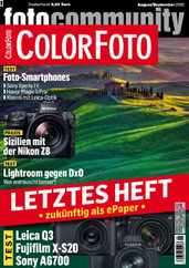 Colorfoto (Digital) Subscription                    August 1st, 2023 Issue