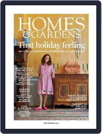 Homes & Gardens September 1st, 2023 Digital Back Issue Cover