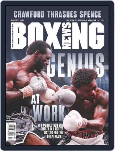 Boxing News August 3rd, 2023 Digital Back Issue Cover