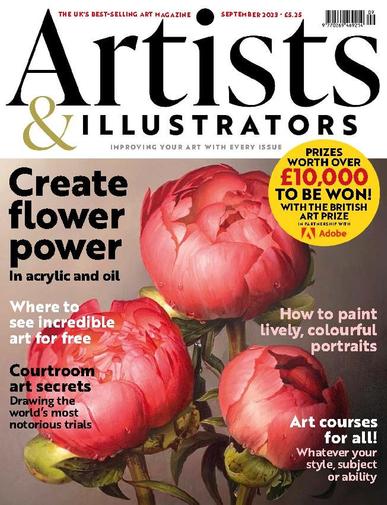 Artists & Illustrators September 1st, 2023 Digital Back Issue Cover