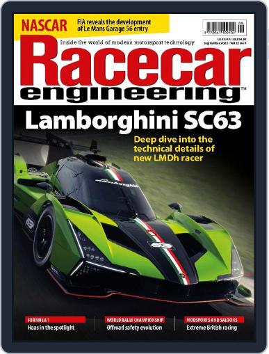 Racecar Engineering September 1st, 2023 Digital Back Issue Cover