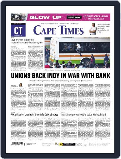 Cape Times August 4th, 2023 Digital Back Issue Cover