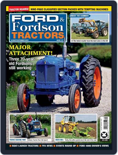 Ford and Fordson Tractors August 1st, 2023 Digital Back Issue Cover