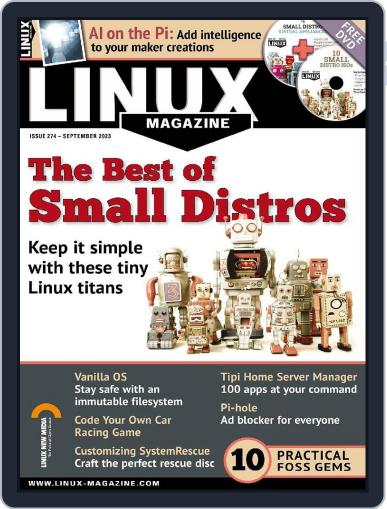 Linux September 1st, 2023 Digital Back Issue Cover