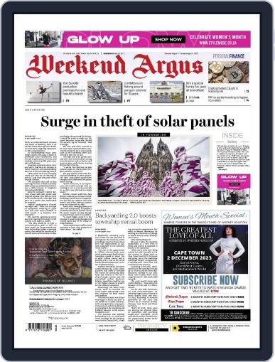 Weekend Argus Saturday August 5th, 2023 Digital Back Issue Cover