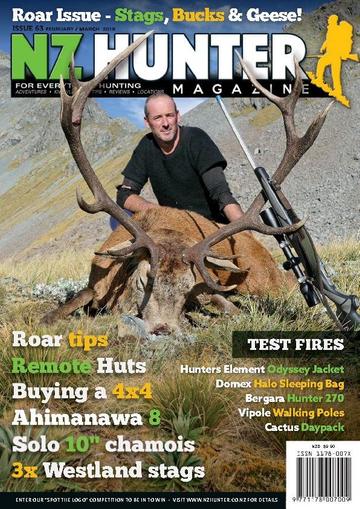 NZ Hunter February 1st, 2018 Digital Back Issue Cover