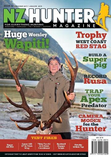 NZ Hunter December 1st, 2017 Digital Back Issue Cover