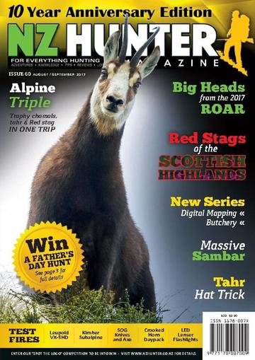 NZ Hunter August 1st, 2017 Digital Back Issue Cover