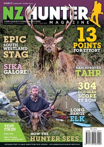 NZ Hunter February 1st, 2017 Digital Back Issue Cover