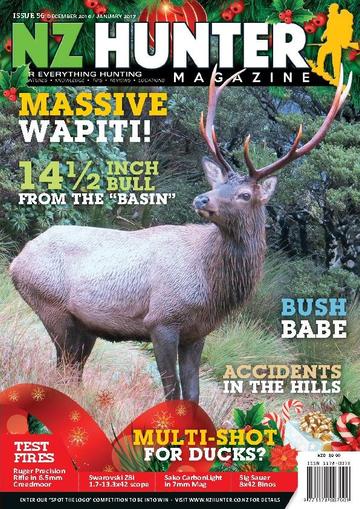 NZ Hunter December 1st, 2016 Digital Back Issue Cover
