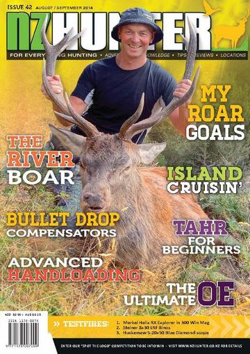 NZ Hunter July 31st, 2014 Digital Back Issue Cover