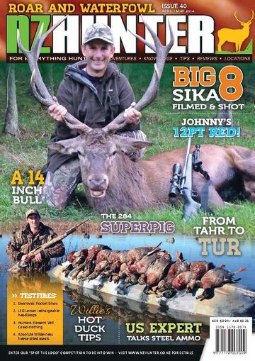 NZ Hunter April 30th, 2014 Digital Back Issue Cover