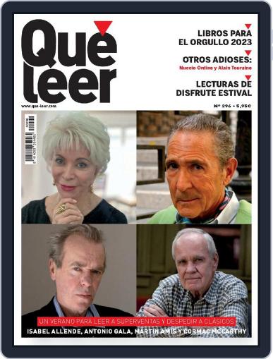 Que Leer August 1st, 2023 Digital Back Issue Cover