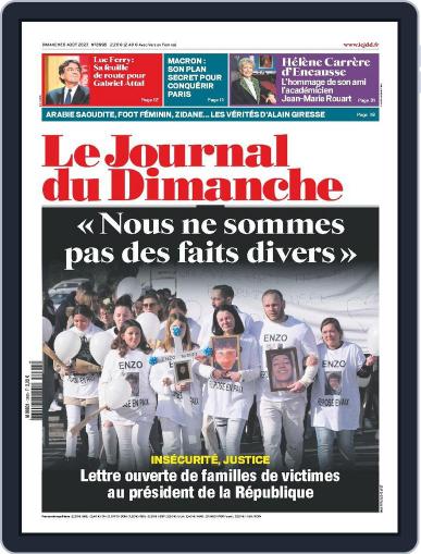 Le Journal du dimanche August 6th, 2023 Digital Back Issue Cover