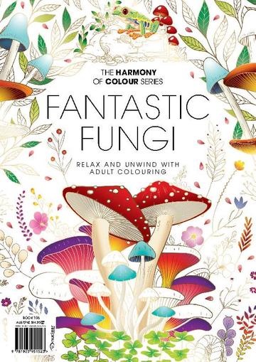 Colouring Book: Fantastic Fungi August 8th, 2023 Digital Back Issue Cover