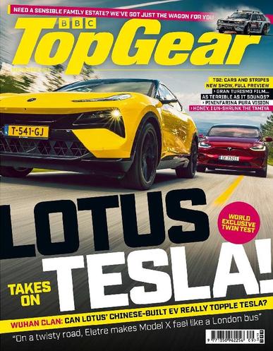BBC Top Gear September 1st, 2023 Digital Back Issue Cover