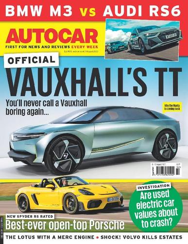 Autocar August 9th, 2023 Digital Back Issue Cover