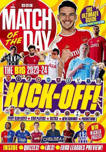 Match Of The Day August 9th, 2023 Digital Back Issue Cover