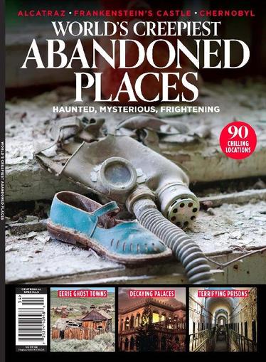 World's Creepiest Abandoned Places August 1st, 2023 Digital Back Issue Cover