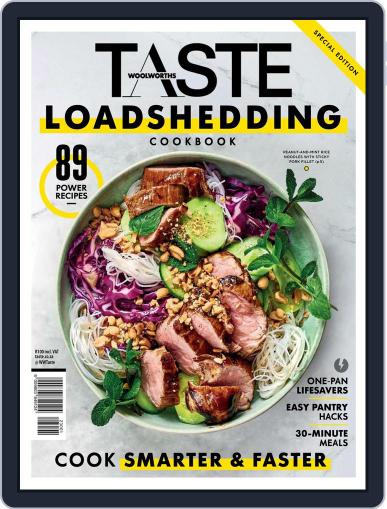 TASTE Loadshedding Cookbook Digital Back Issue Cover
