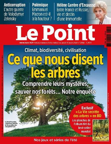 Le Point August 10th, 2023 Digital Back Issue Cover